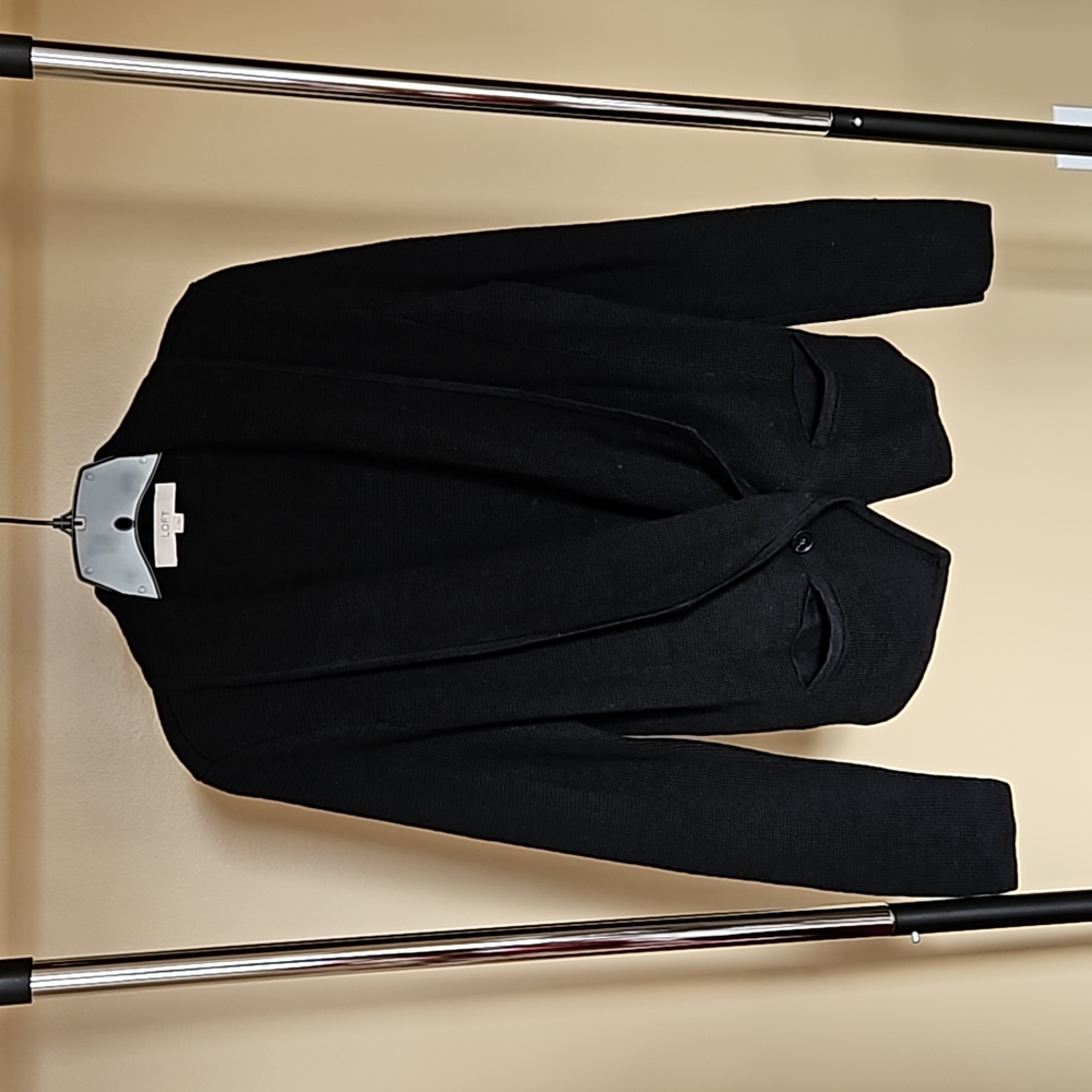Loft Black Cardigan